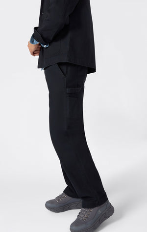 Pantalon En Tissu À Ourlet Droit Pour Homme