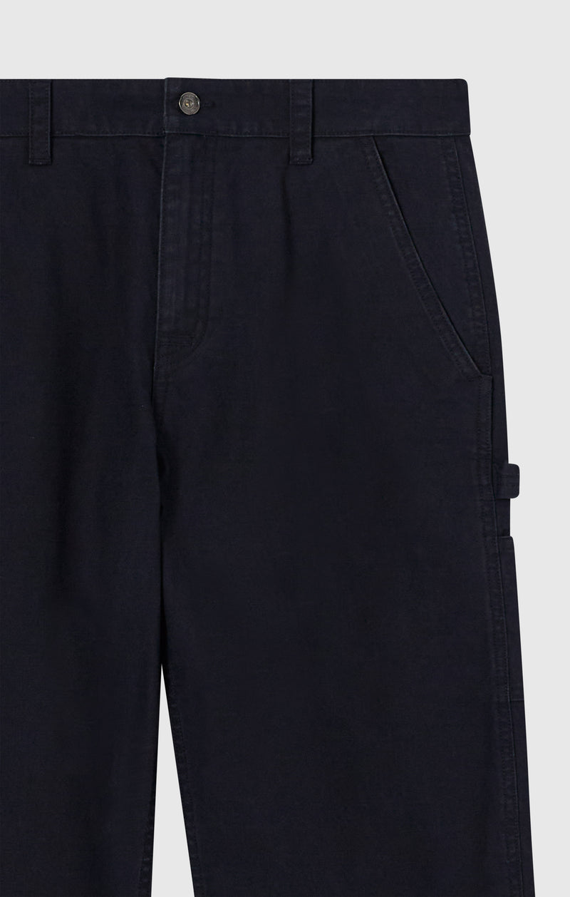 Pantalon En Tissu À Ourlet Droit Pour Homme