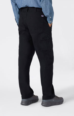 Pantalon En Tissu À Ourlet Droit Pour Homme