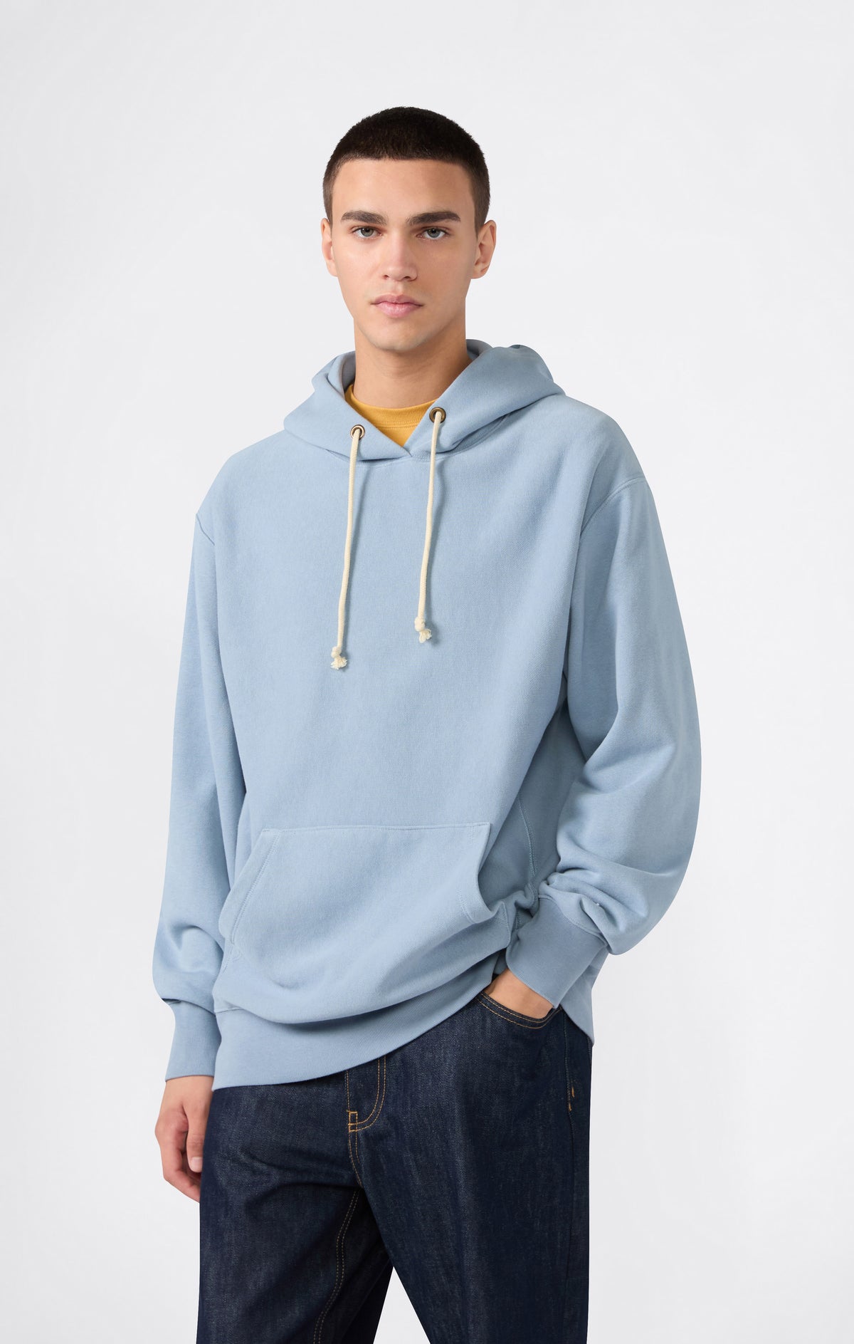 Sweat à Capuche Léger pour Homme Reverse Weave