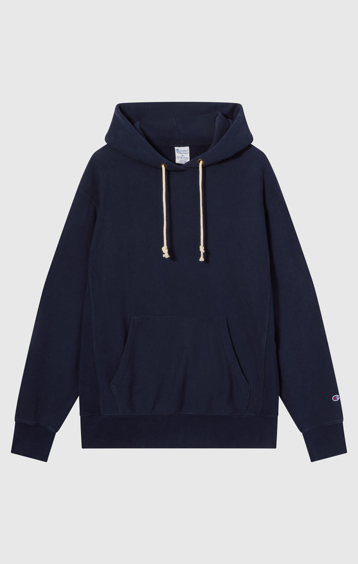Felpa con Cappuccio da Uomo REVERSE WEAVE