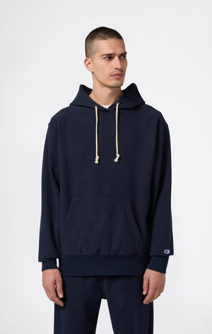 Men’s Lightweight Hooded Sweatshirt Reverse Weave