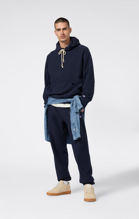 Men’s Lightweight Hooded Sweatshirt Reverse Weave