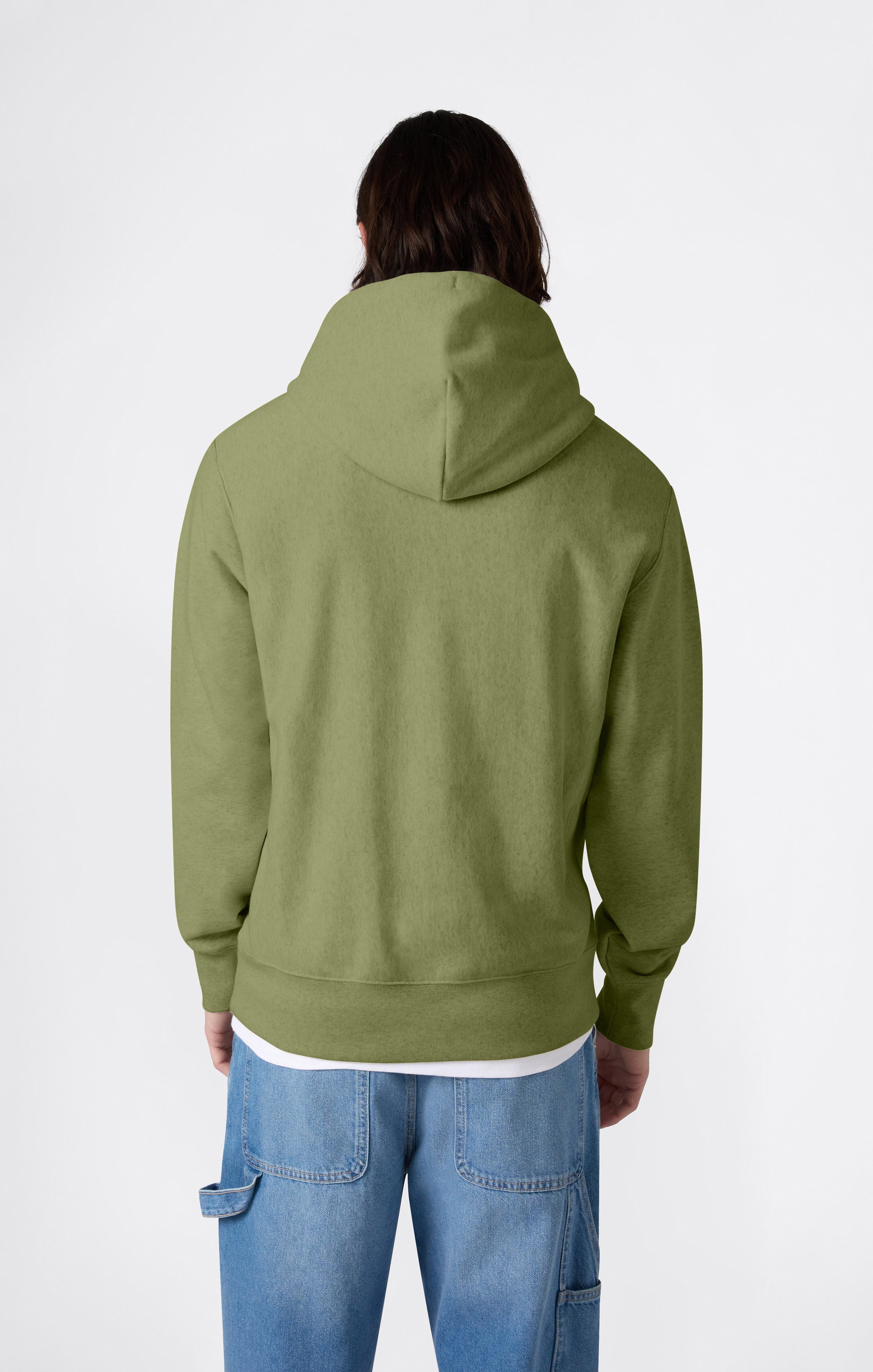 Men’s Lightweight Hooded Sweatshirt Reverse Weave