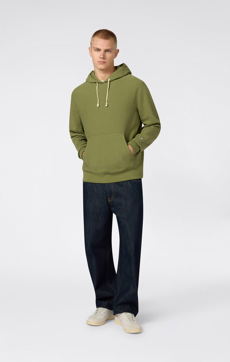 Sweat à Capuche Léger pour Homme Reverse Weave