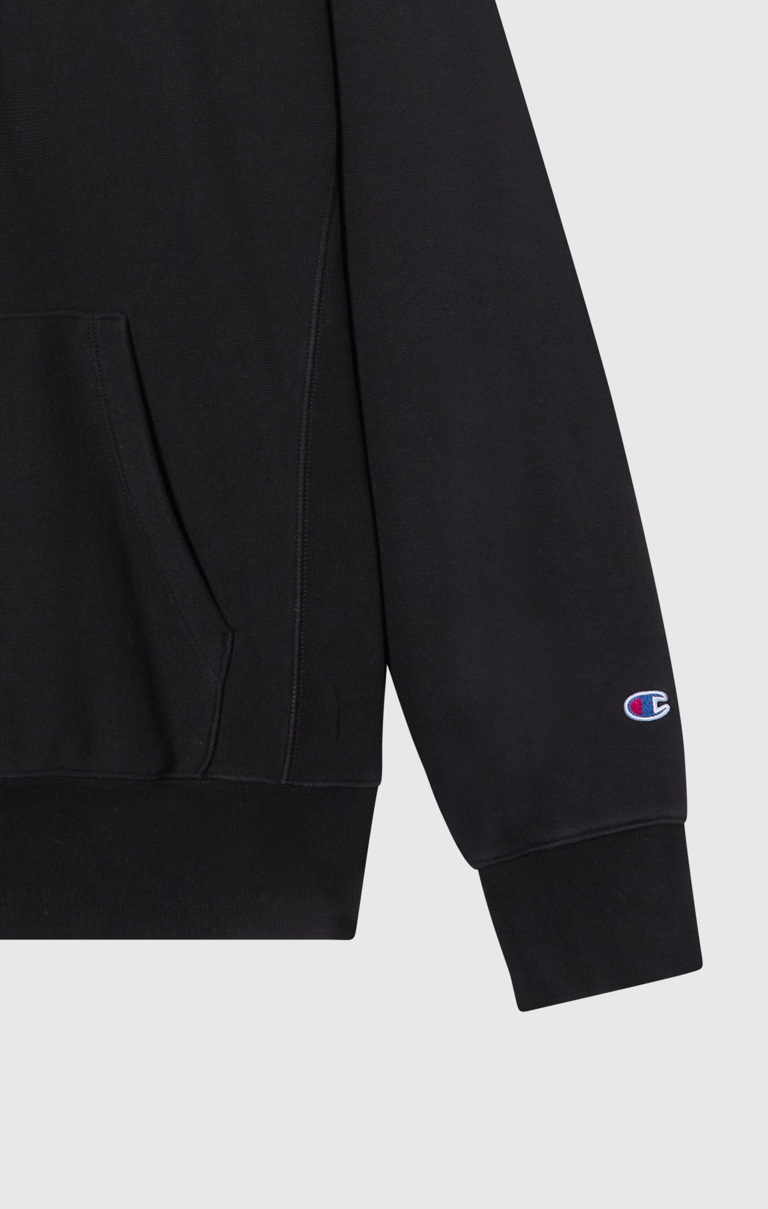 Felpa Leggera con Cappuccio da Uomo Reverse Weave