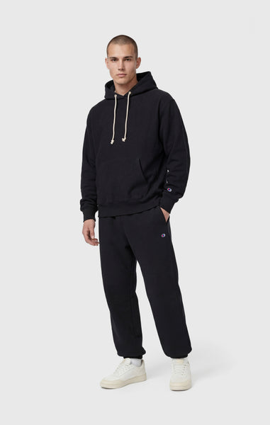 Leichter Herren Kapuzenpullover Reverse Weave