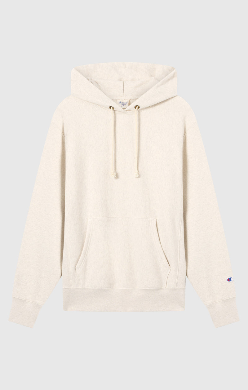 Felpa Leggera con Cappuccio da Uomo Reverse Weave