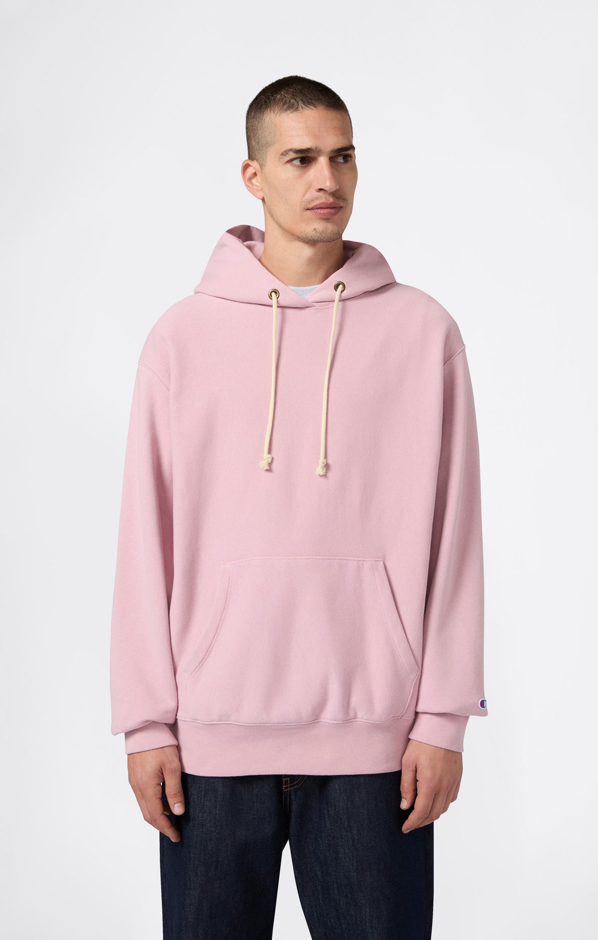Sweat à Capuche Léger pour Homme Reverse Weave