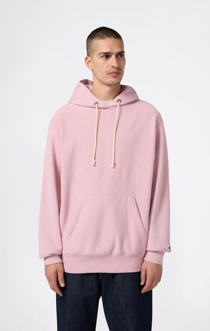 Felpa Leggera con Cappuccio da Uomo Reverse Weave