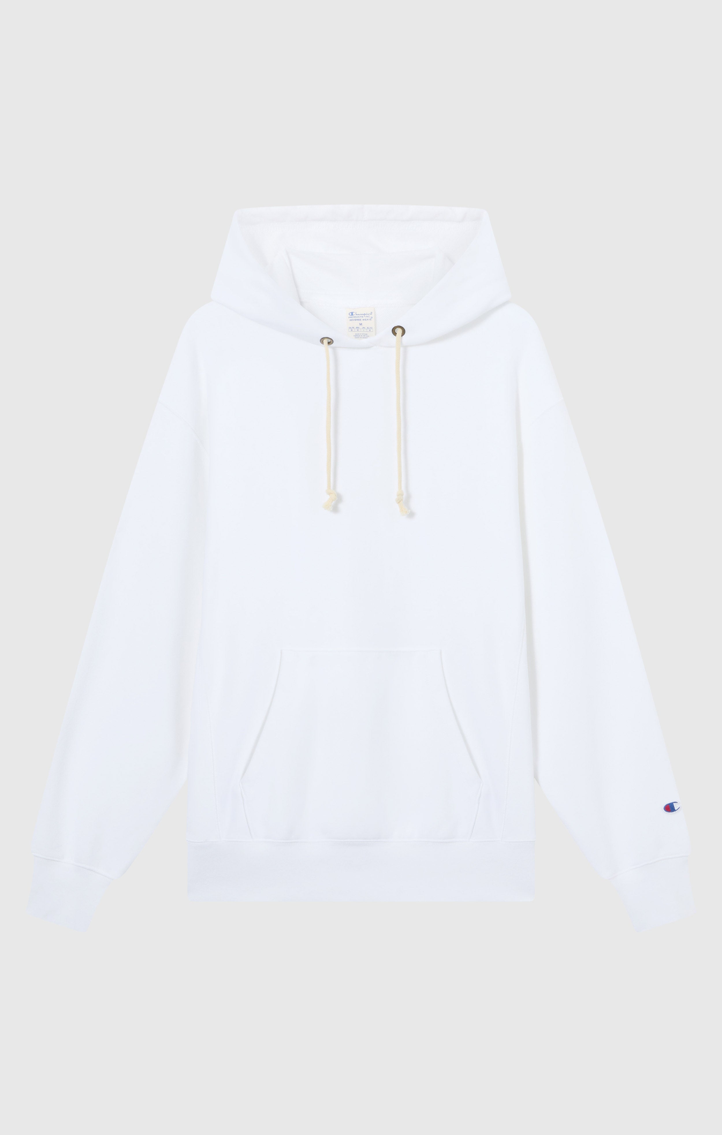 Felpa Leggera con Cappuccio da Uomo Reverse Weave