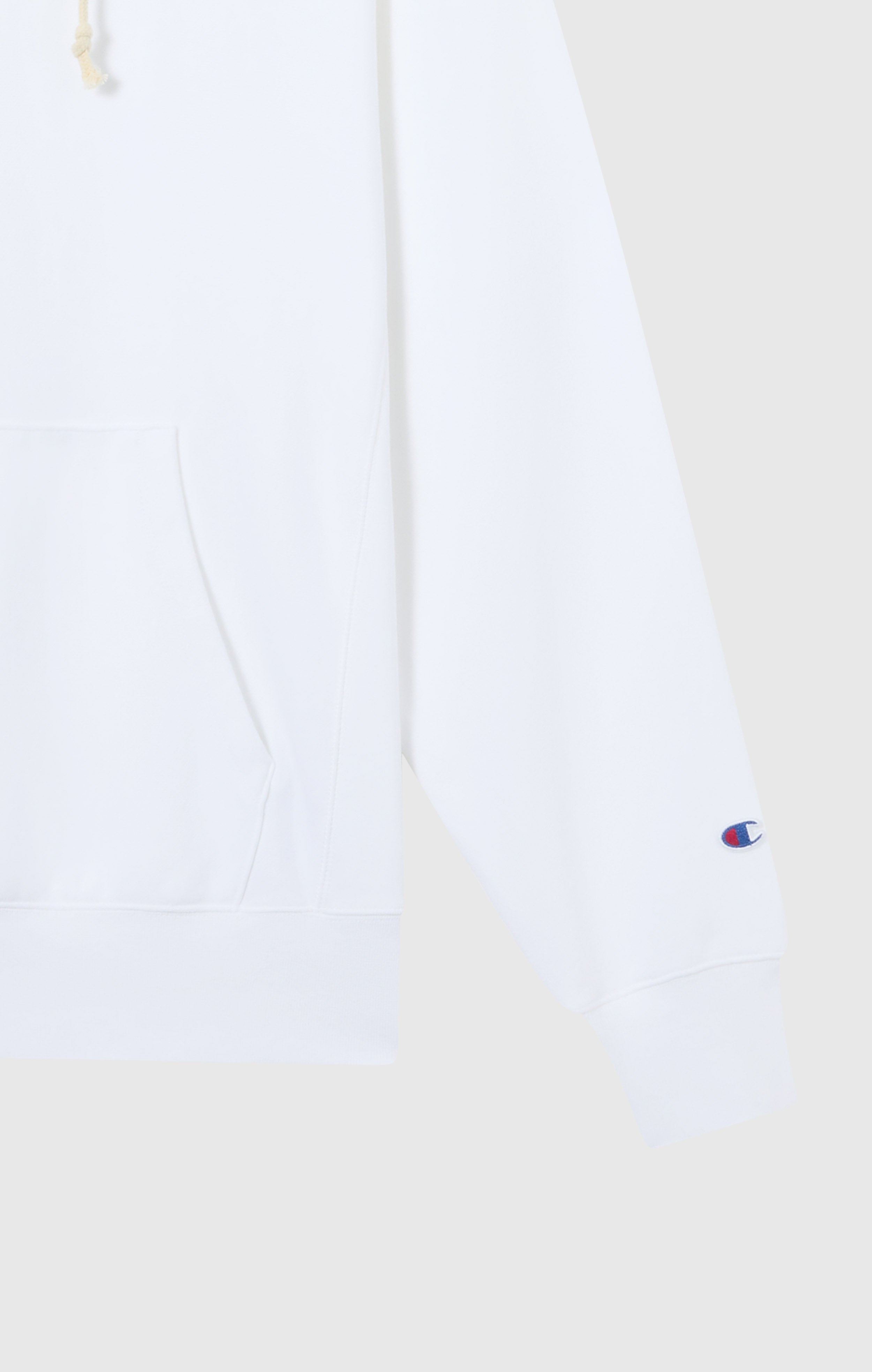 Felpa Leggera con Cappuccio da Uomo Reverse Weave