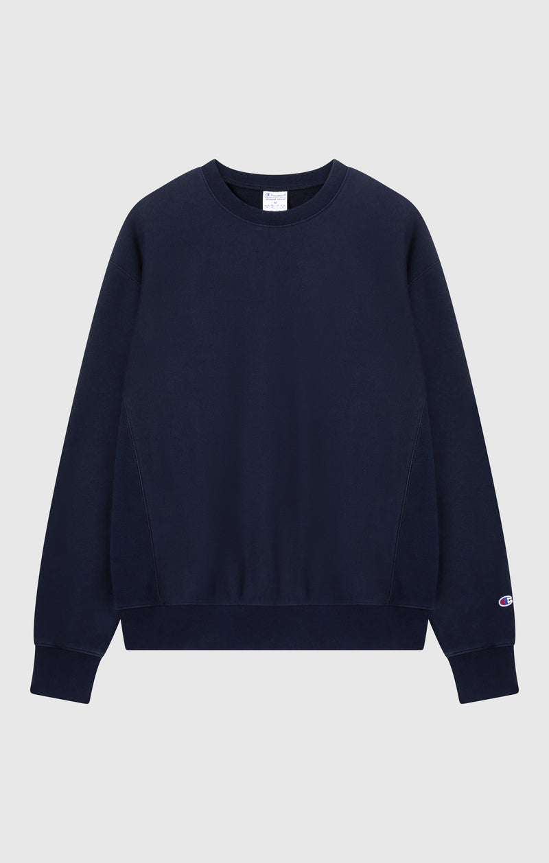 Felpa Leggera Girocollo da Uomo Reverse Weave