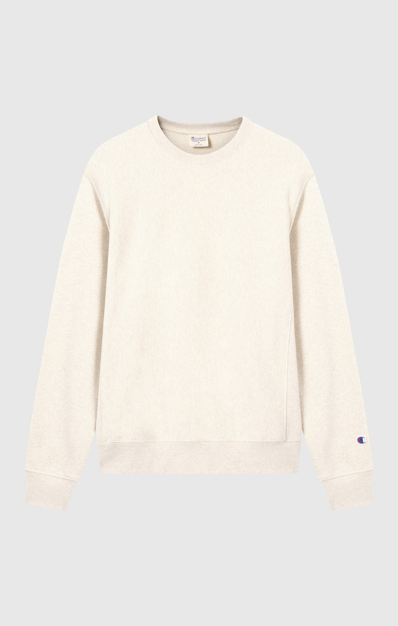 Felpa Leggera Girocollo da Uomo Reverse Weave