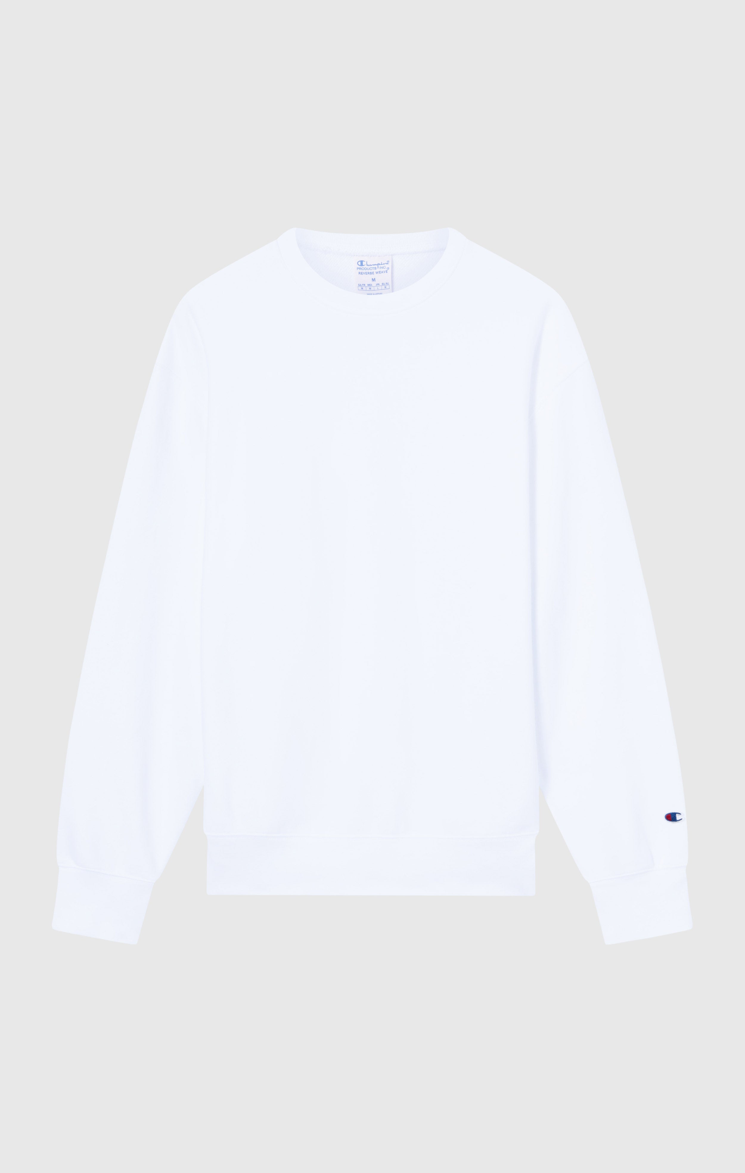 Leichter Herren Sweatshirt mit Rundhalsausschnitt Reverse Weave