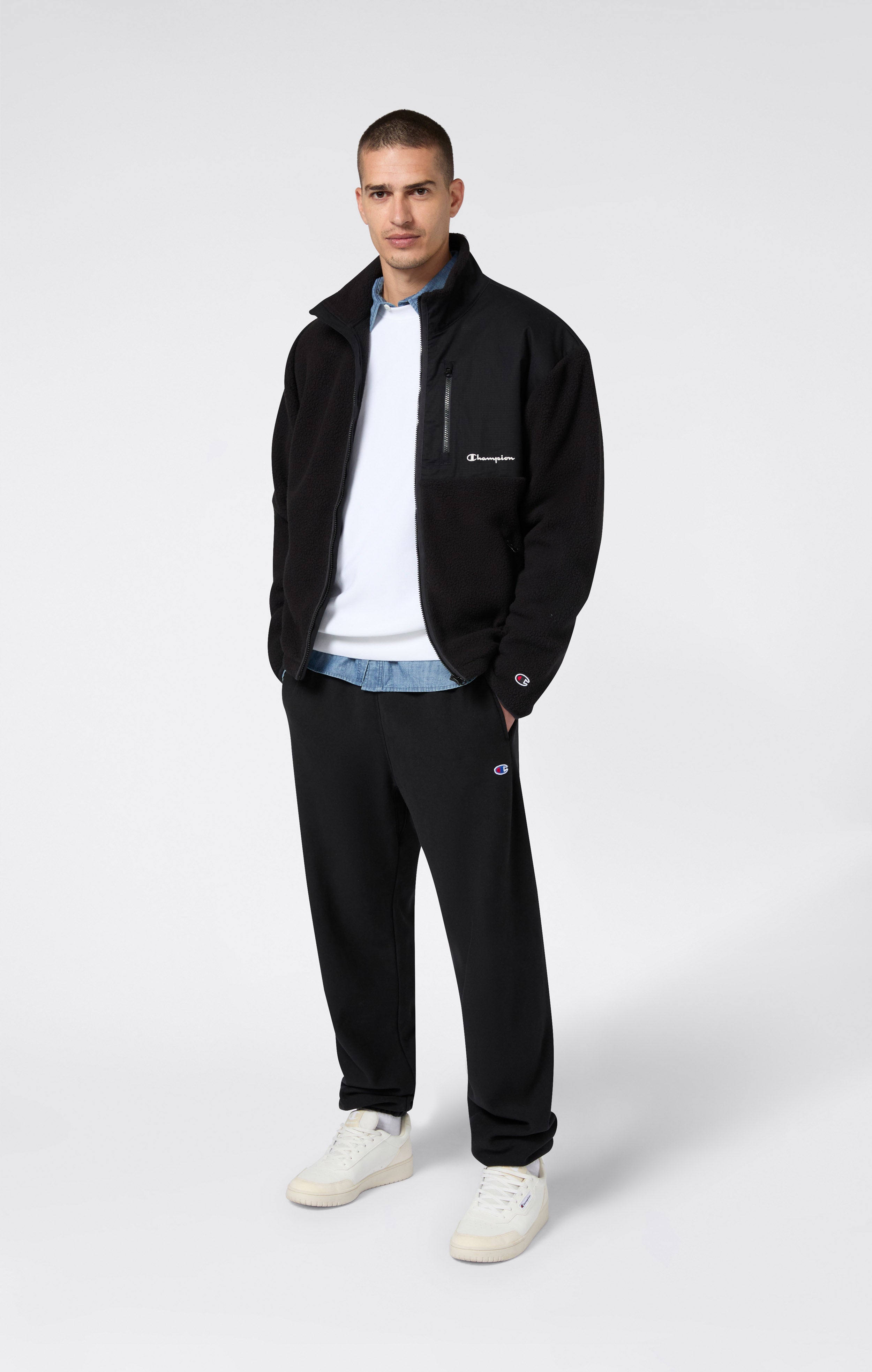 Men’s Lightweight Crewneck Sweatshirt Reverse Weave