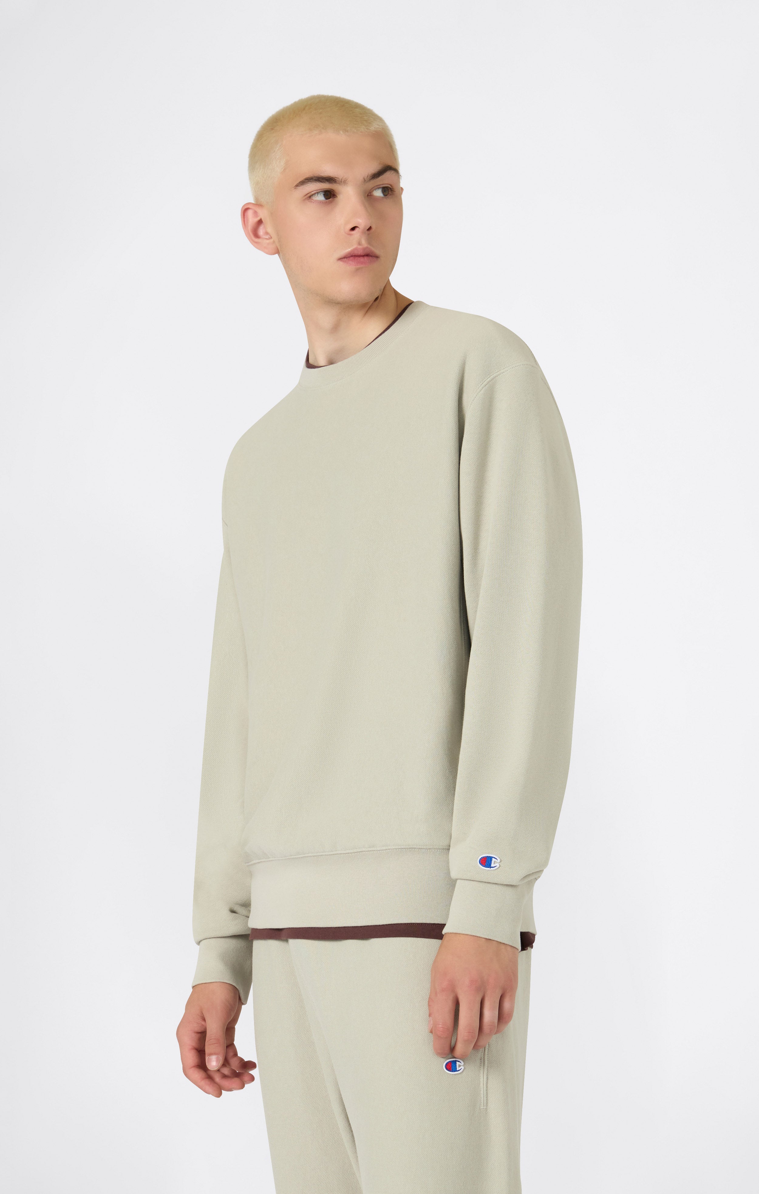 Men’s Lightweight Crewneck Sweatshirt Reverse Weave
