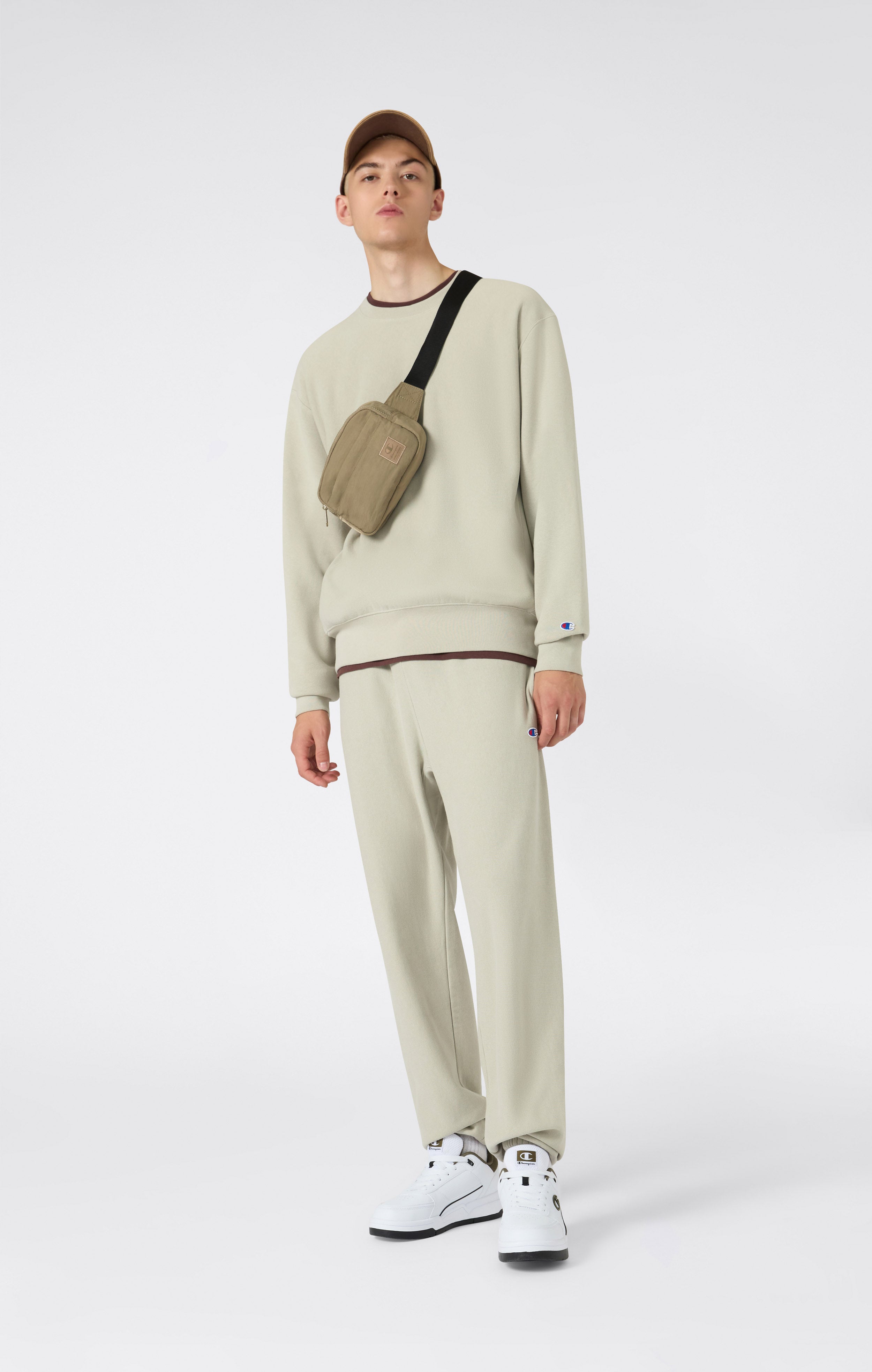 Men’s Lightweight Crewneck Sweatshirt Reverse Weave