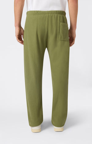 Pantaloni Joggers Leggeri da Uomo con Polsino Elasticizzato Reverse Weave