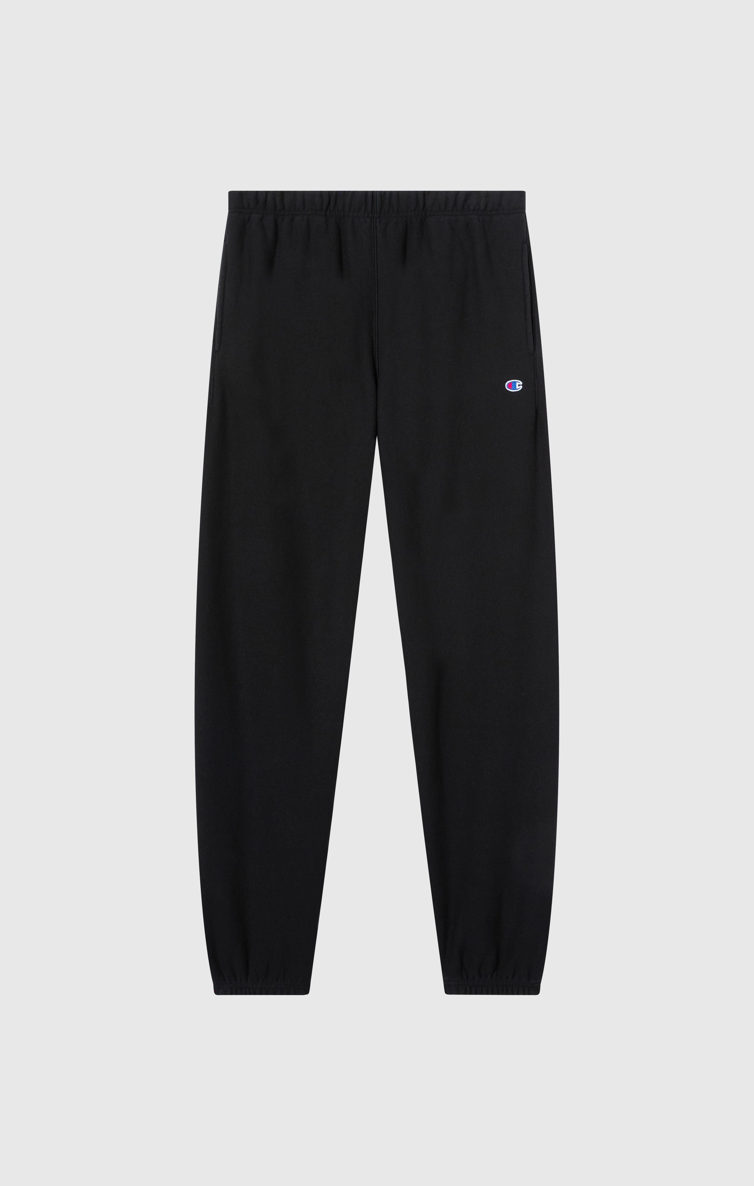 Pantaloni Joggers Leggeri da Uomo con Polsino Elasticizzato Reverse Weave