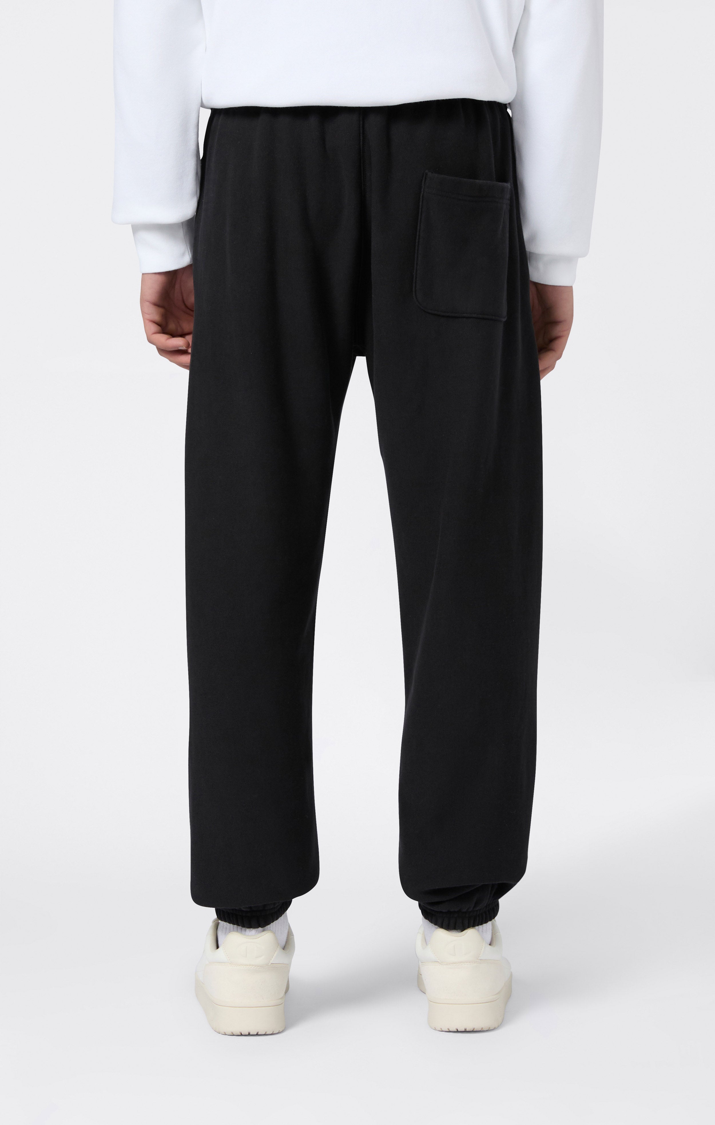 Men’s Lightweight Jogger Pants with Elastic Cuff Reverse Weave