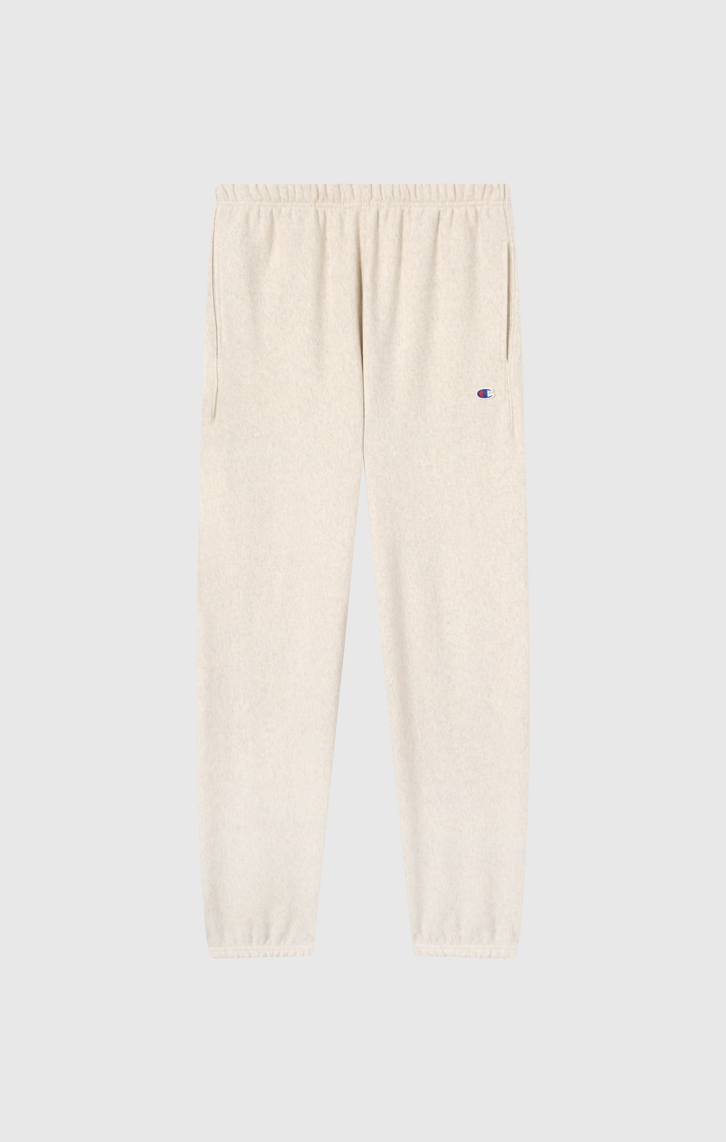 Pantaloni Joggers Leggeri da Uomo con Polsino Elasticizzato Reverse Weave