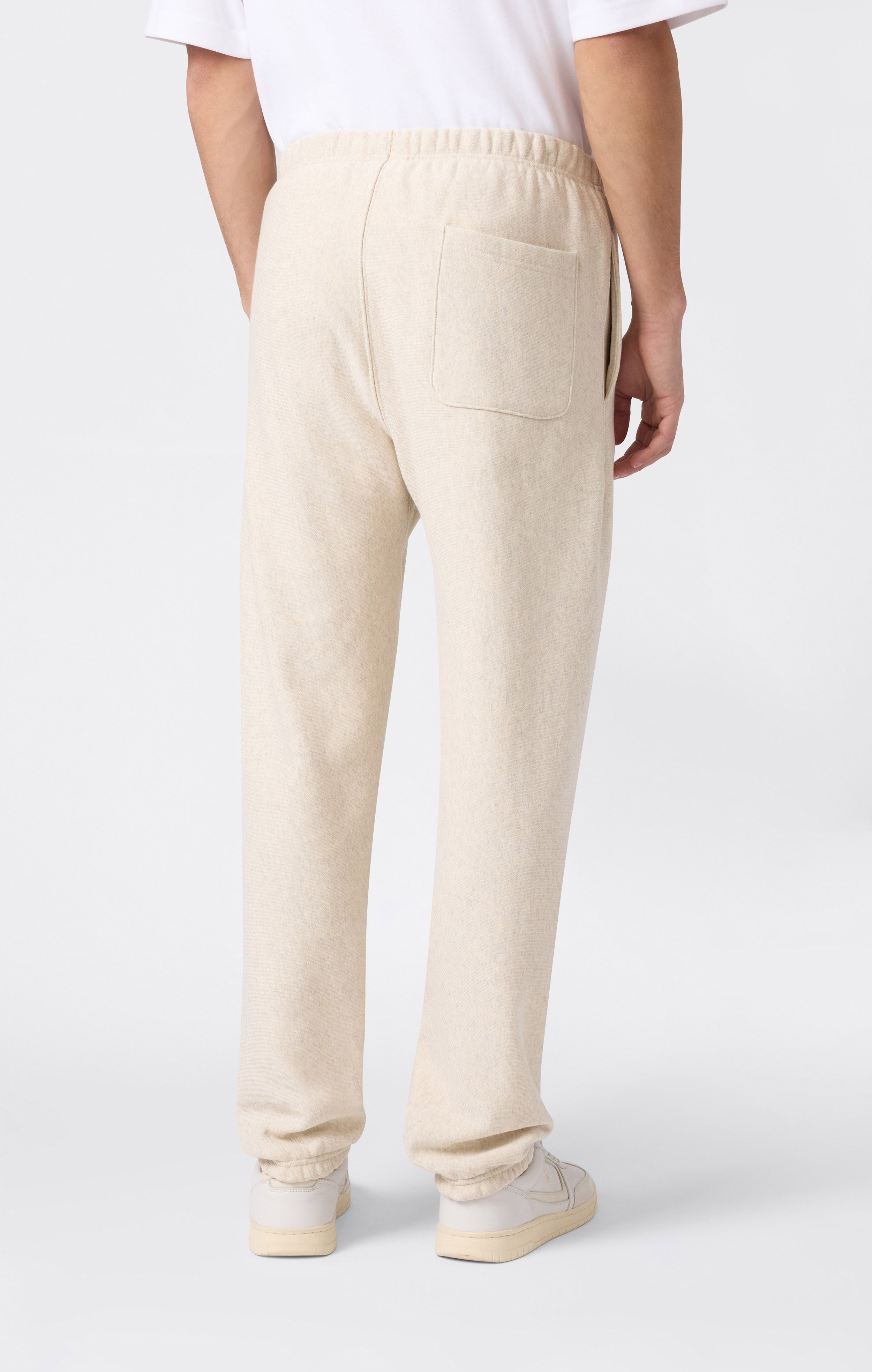 Pantaloni Joggers Leggeri da Uomo con Polsino Elasticizzato Reverse Weave