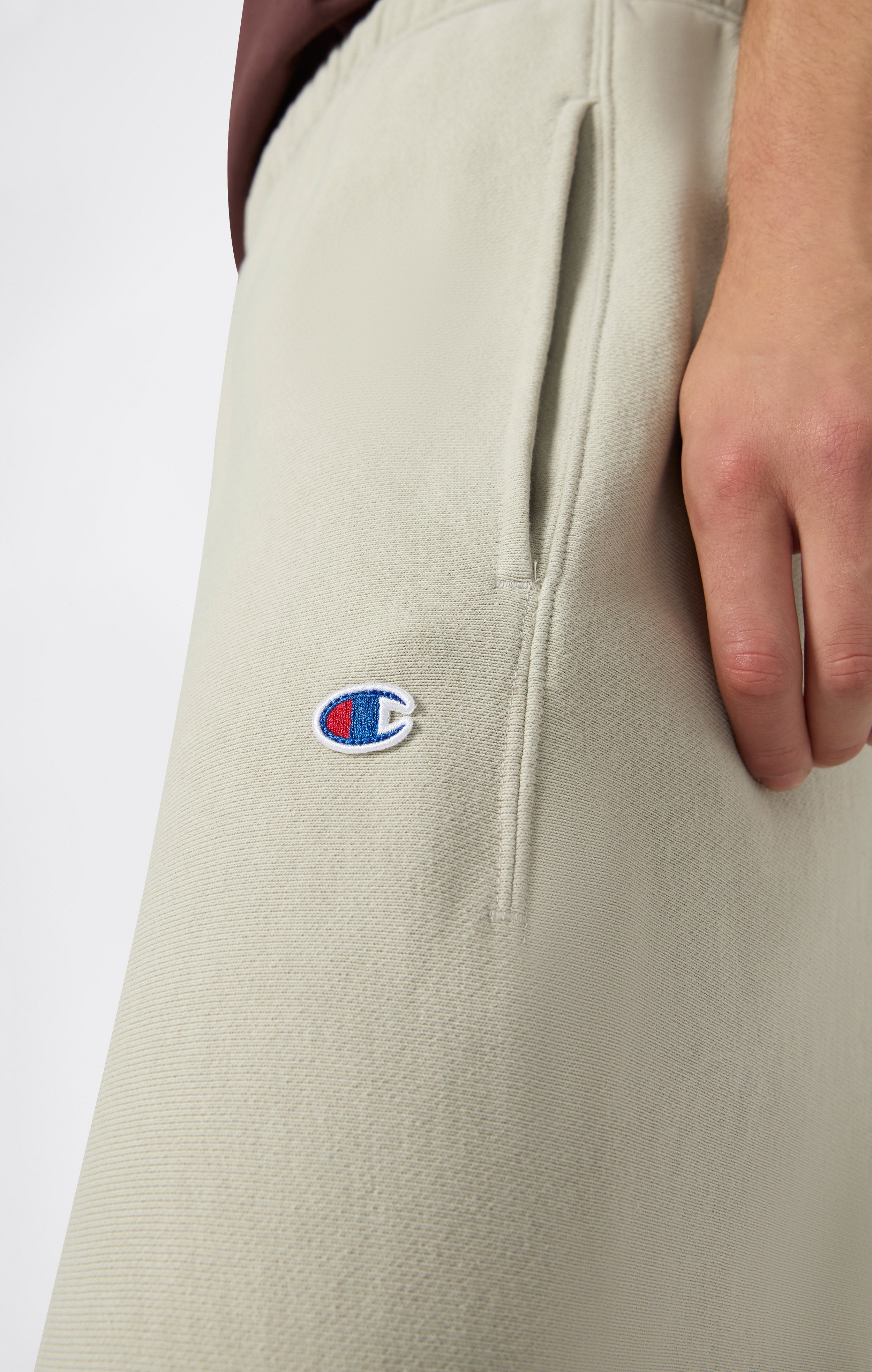 Pantaloni Joggers Leggeri da Uomo con Polsino Elasticizzato Reverse Weave