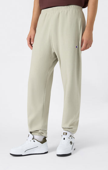 Men’s Lightweight Jogger Pants with Elastic Cuff Reverse Weave
