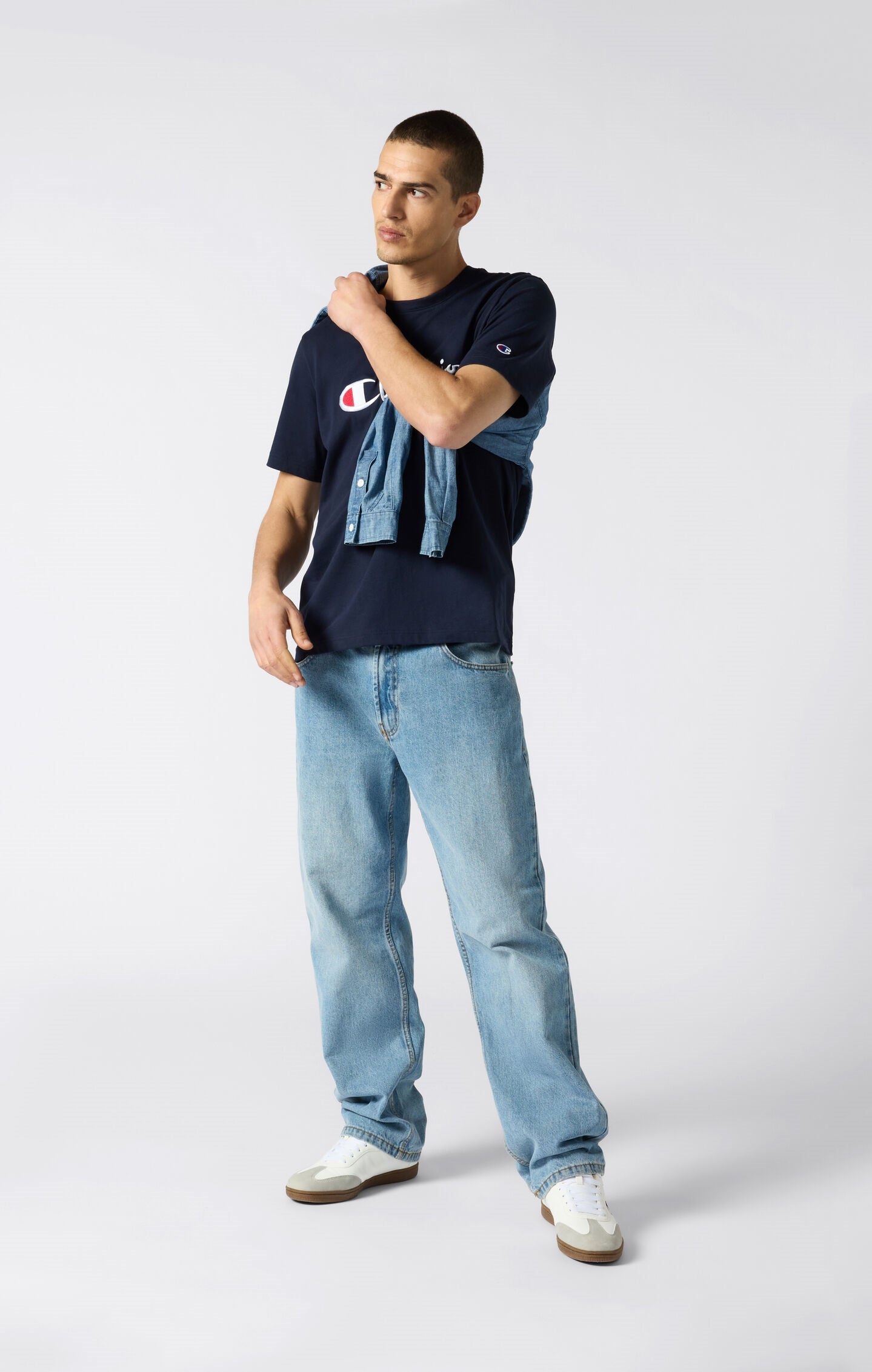 T-shirt Uomo in Jersey di Cotone Pesante