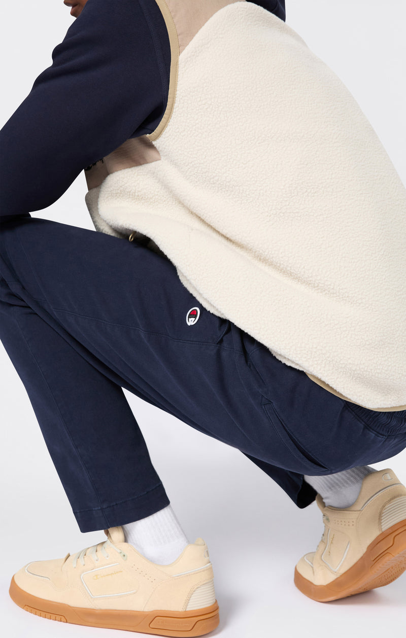 Pantaloni In Tessuto Con Gamba Dritta Da Uomo