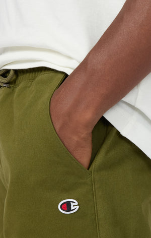Pantaloni In Tessuto Con Gamba Dritta Da Uomo