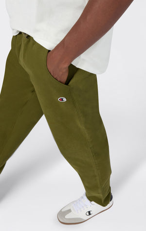 Pantaloni In Tessuto Con Gamba Dritta Da Uomo