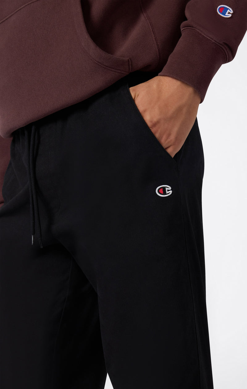 Pantaloni In Tessuto Con Gamba Dritta Da Uomo