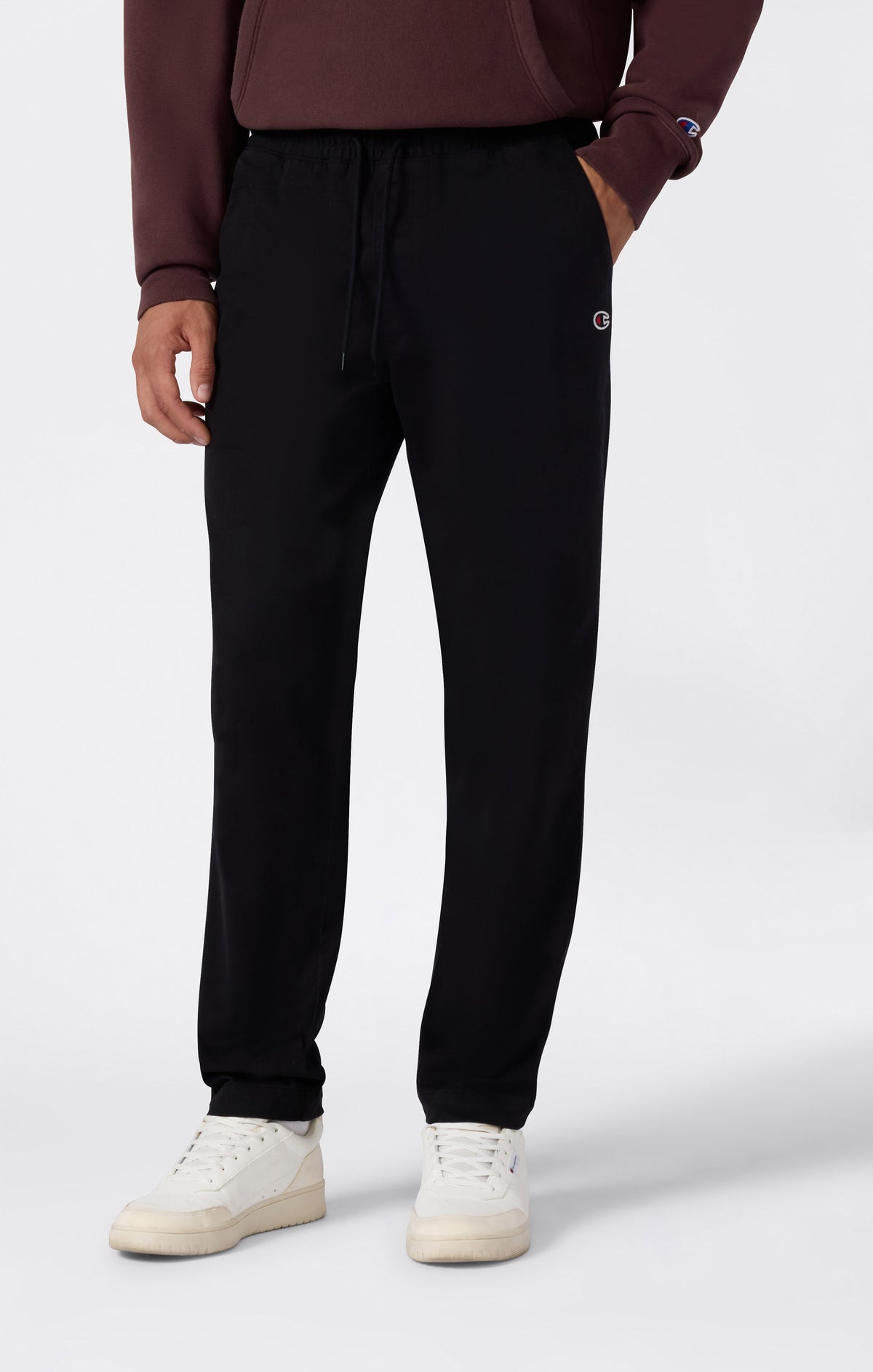 Gewebte Hose Mit Geradem Saum Für Herren