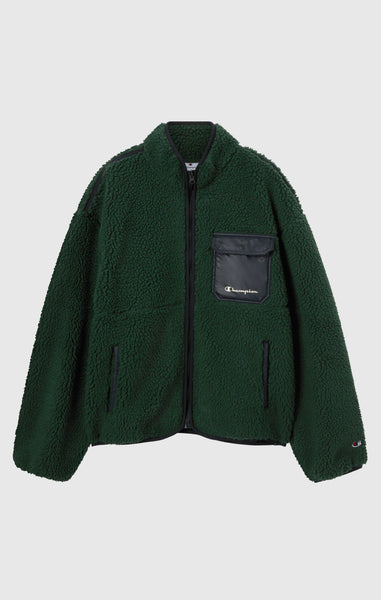 Giacca Polar Teddy con Zip Intera da Uomo