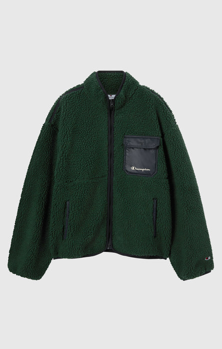 Giacca Polar Teddy con Zip Intera da Uomo