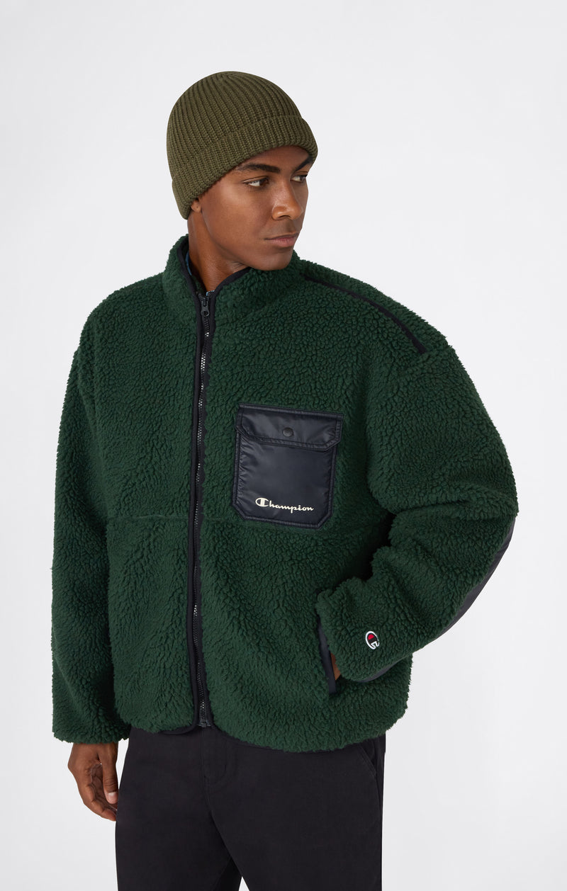 Veste Polar Teddy Zippée Intégrale Homme