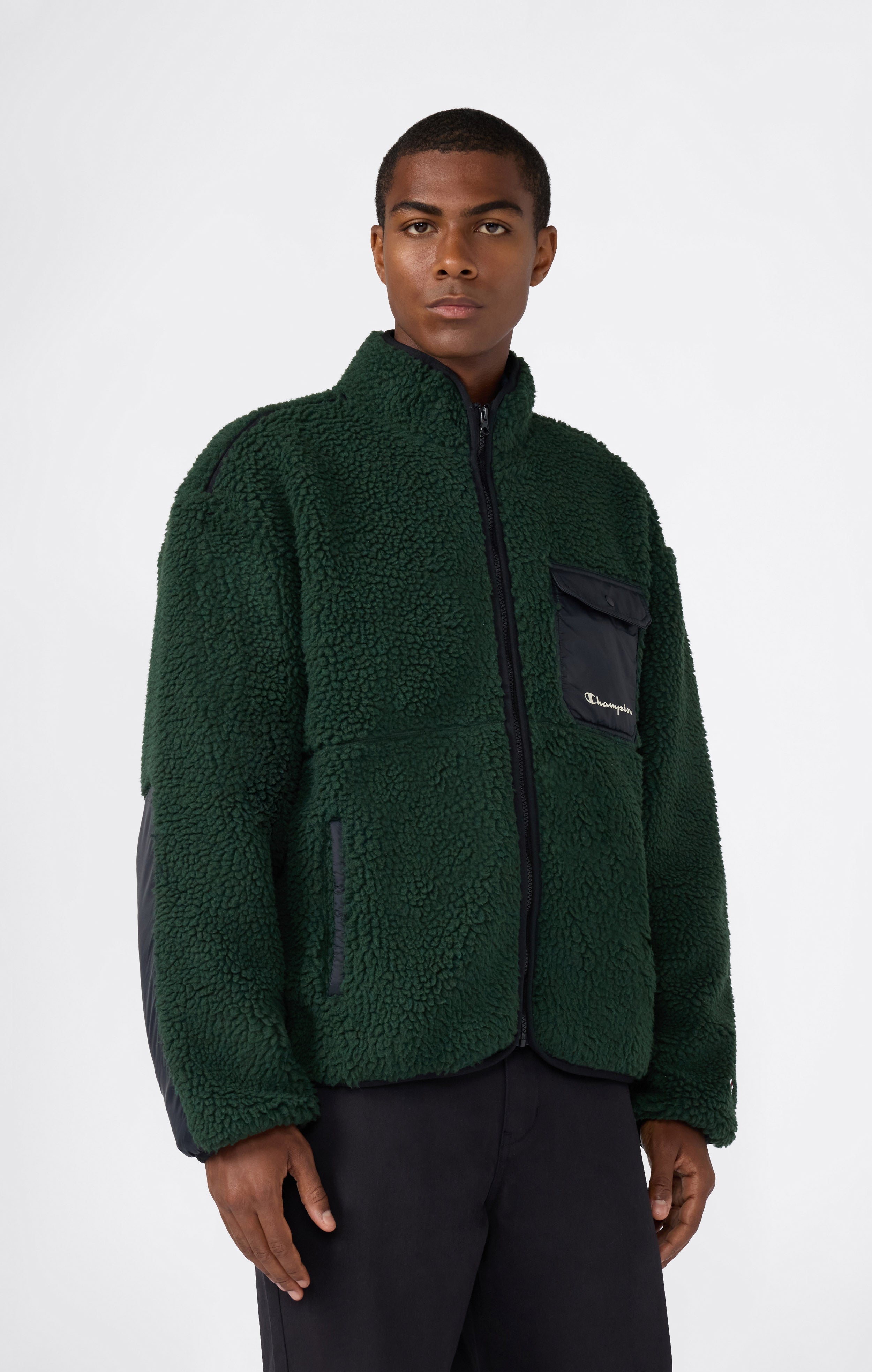 Champion オリーブグリーン ミリタリージャケット コート ジャケット 「Champion/チャンピオン」メンズ GOLF ジップ