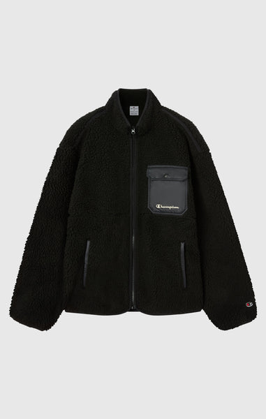 Giacca Polar Teddy con Zip Intera da Uomo