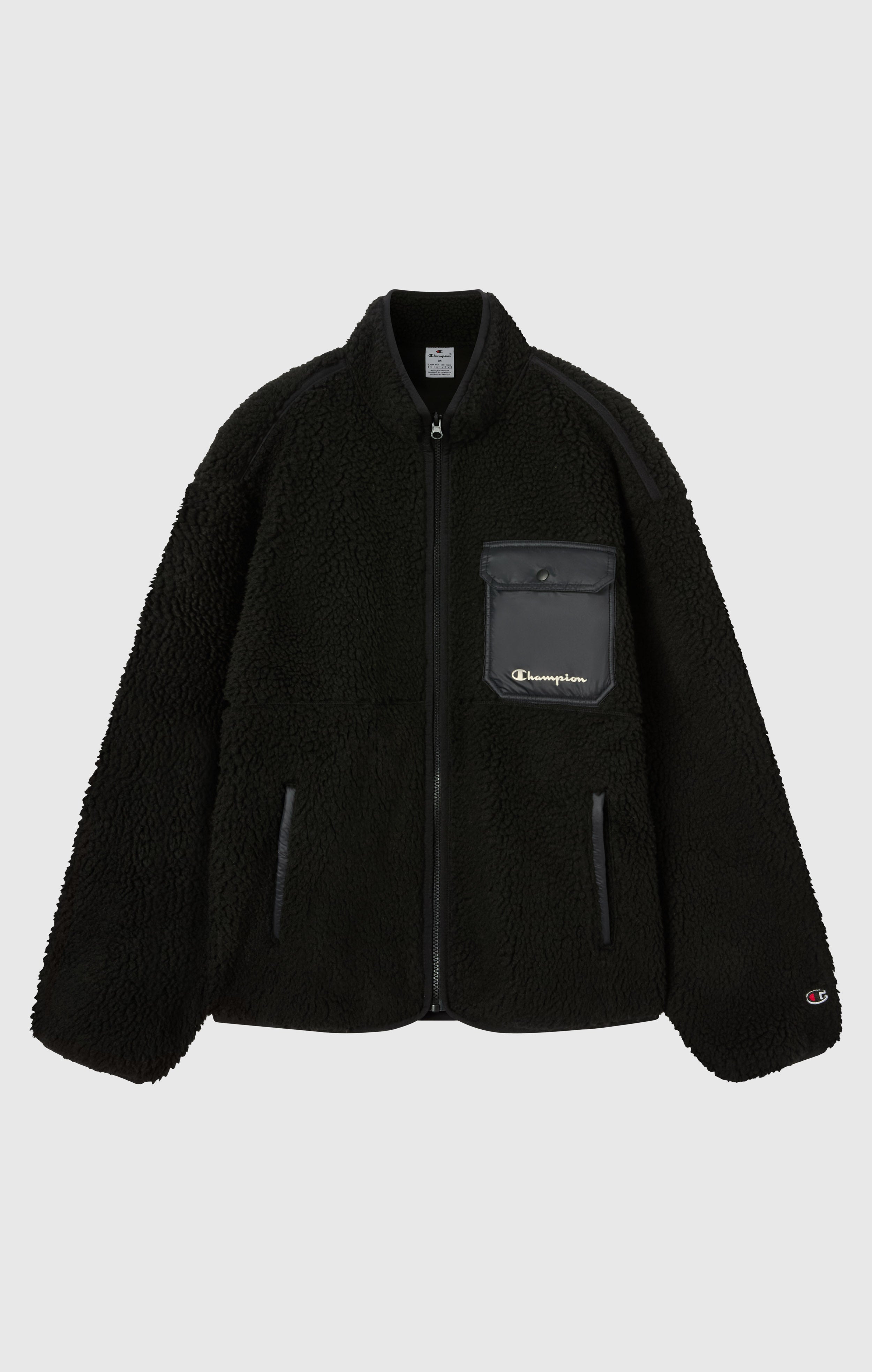 Giacca Polar Teddy con Zip Intera da Uomo