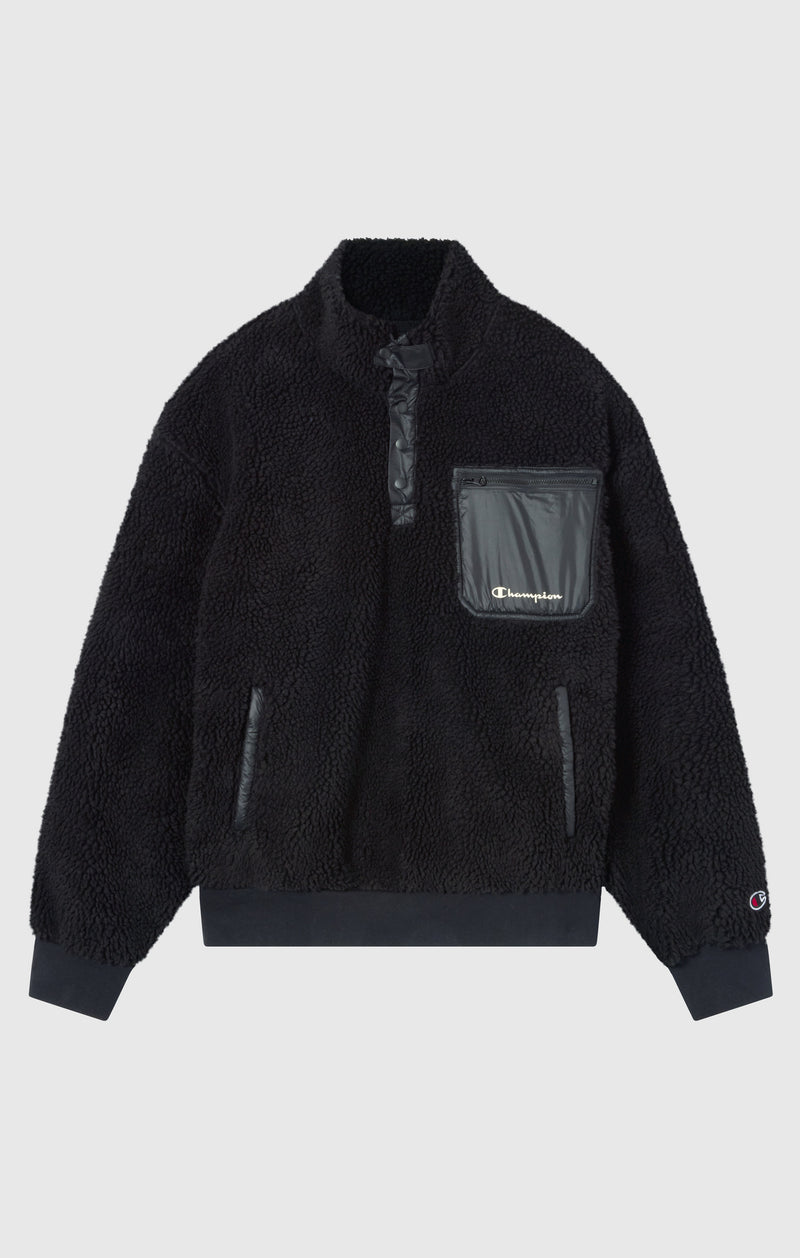 Haut Teddy Zippé 1/2 Homme