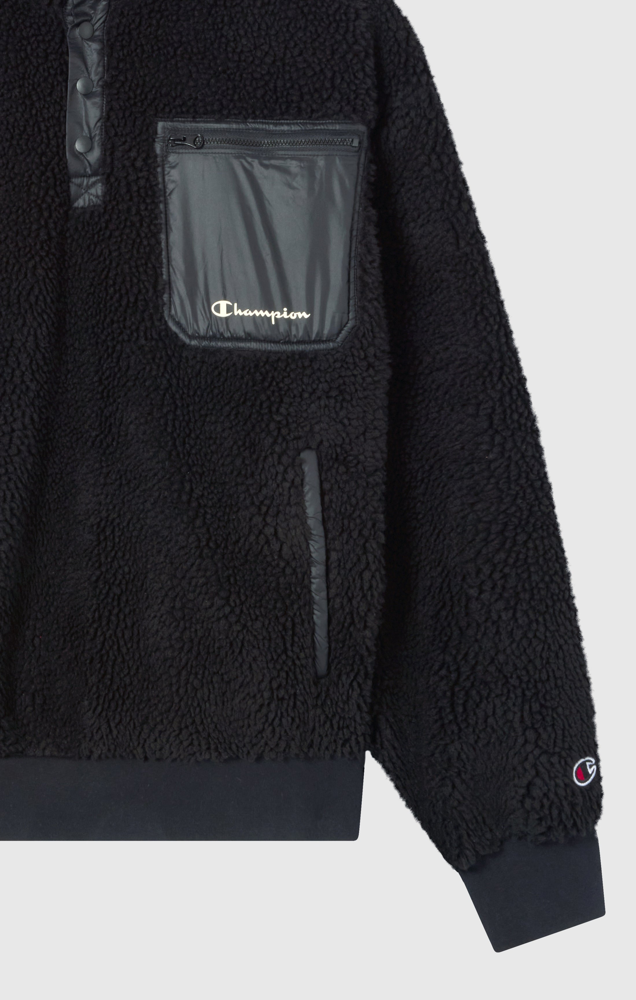 Haut Teddy Zippé 1/2 Homme