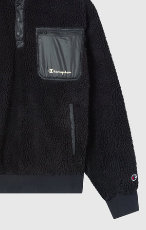 Haut Teddy Zippé 1/2 Homme