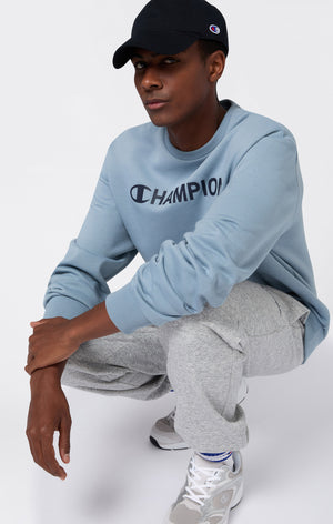 Sweat Col Rond pour Homme avec Graphismes et intérieur gratté