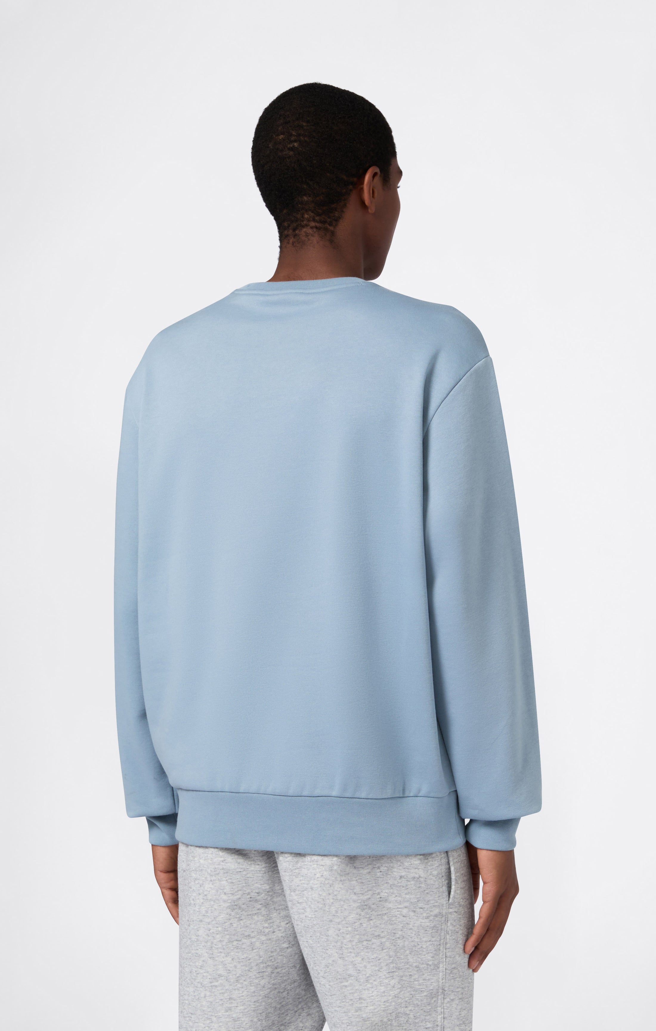 Sweat Col Rond pour Homme avec Graphismes et intérieur gratté