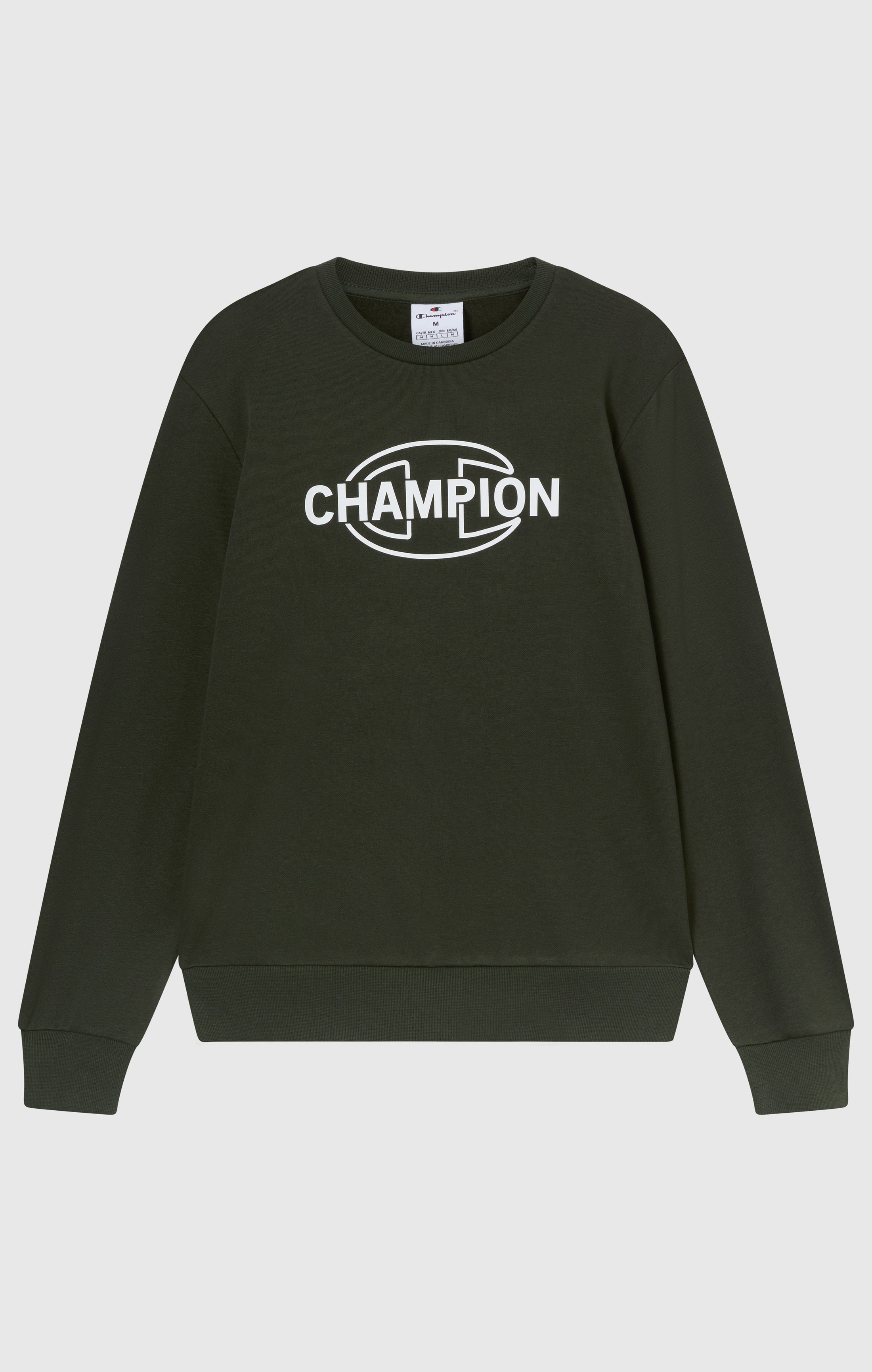 Sweat Col Rond pour Homme avec Graphismes et intérieur gratté