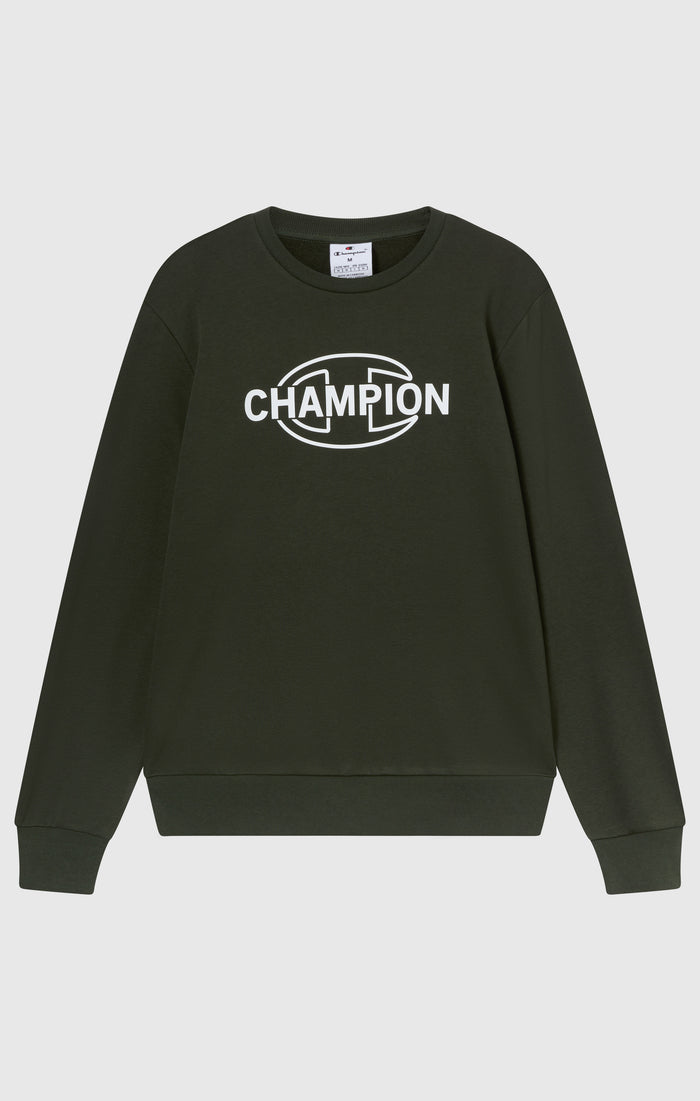 Sweat Col Rond pour Homme avec Graphismes et intérieur gratté