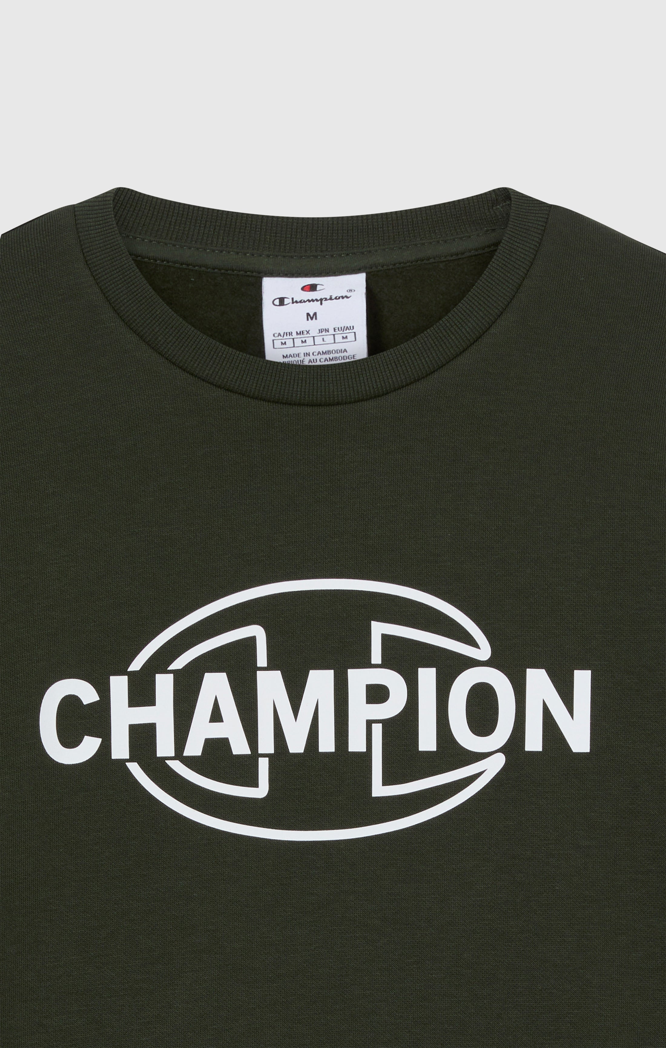 Sweat Col Rond pour Homme avec Graphismes et intérieur gratté