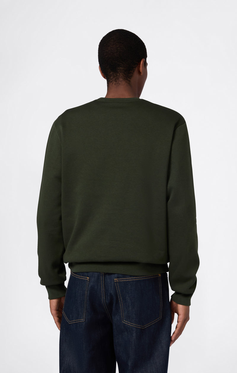 Sweat Col Rond pour Homme avec Graphismes et intérieur gratté